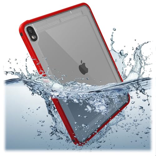 Catalyst Wasserdicht Hülle für Apple iPad Pro 12.9" (2018) - Schwarz, Schockresistent, mit Voller Touchscreen– mit Zusätzlichem, Verstellbarem Aufsteller, Waterproof iPad Case for iPad 12.9" - Rot von Catalyst