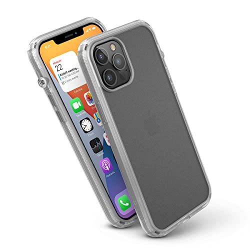 Influence Series Schutzhülle für iPhone 12 Pro Max, patentierter rotierender Stummschalter, 3 m Fallsicherheit, kompatibel mit MagSafe, Crux Zubehör-Befestigungssystem – Tactical Clear von Catalyst