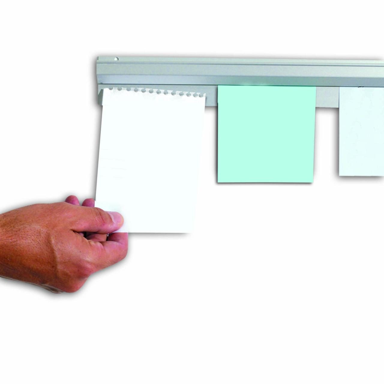 Catch-ball Infoboard Powergrip Klemmleiste 50 cm selbstklebend, Wandmontage s... von Catch-ball