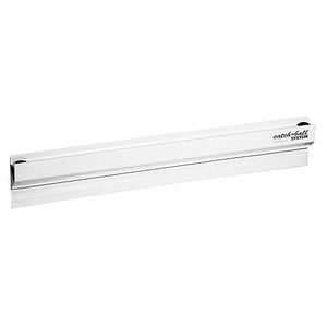Catch-ball Noteboard Klemmleiste 80,0 cm weiß selbstklebend, Wandmontage von Catch-ball
