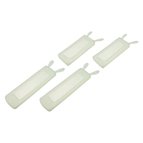 Leuchtende Silikon-Fernbedienungsabdeckung mit Kaninchen-Motiv, 4 Stück, komfortable Haptik, leuchtet im Dunkeln, Design für TV- und AC-Fernbedienungen Leuchtende Silikon-Fernbedienungsabdeckung mit Kaninchen-Motiv, 4 Stück, komfortable Haptik, leuchtet im Dunkeln, Design für TV- und AC-Fernbedienungen von Catgol