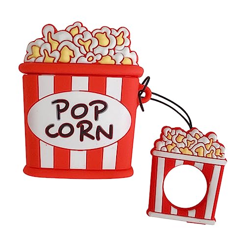 Popcorn Design Silikon Kopfhörer Hülle mit Anhänger Schlagfeste Headset-Abdeckung für täglichen Schutz Tragbares Kratzfestes Kopfhörer-Zubehör Popcorn Design Silikon Kopfhörer Hülle mit Anhänger Schlagfeste Headset-Abdeckung für täglichen Schutz Tragbares Kratzfestes Kopfhörer-Zubehör von Catgol