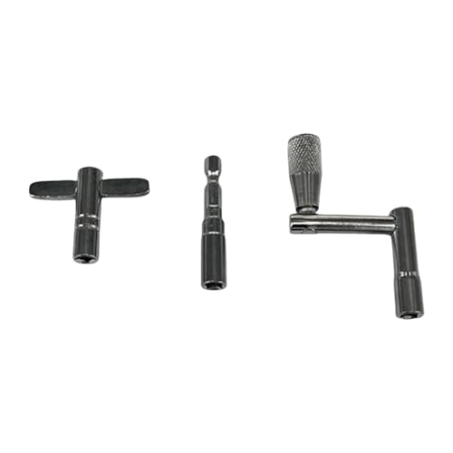 Professionelles Schlagzeug-Stimmschlüssel-Set – T-Form, Z-Form und Bit, stabiler Metall-Trommel-Stimmschlüssel Professionelles Schlagzeug-Stimmschlüssel-Set – T-Form, Z-Form und Bit, stabiler Metall-Trommel-Stimmschlüssel von Catgol