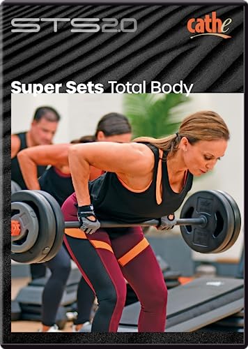 Cathe Friedrich STS 2.0 Super Sets Total Body Workout DVD für Frauen und Männer – Verwenden Sie diese Krafttraining-DVD, um Ihren Unterkörper, Beine, Gesäß, Oberkörper, Rücken, Brust, Arme und von Cathe