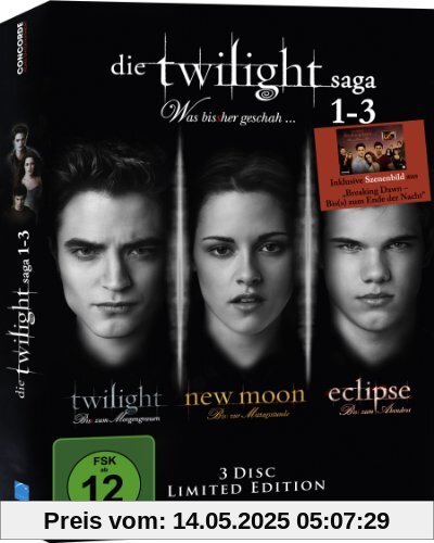 Die Twilight Saga 1-3 - Was bis(s)her geschah... (inkl. Sammelkarte) [Limited Edition] [3 DVDs] von Catherine Hardwicke