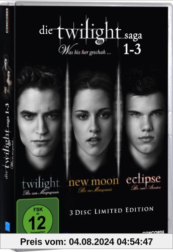 Die Twilight Saga 1-3 - Was bis(s)her geschah... [Limited Edition] [3 DVDs] von Catherine Hardwicke