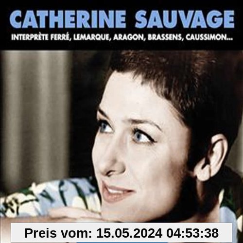 Interprete Ferre Lemarque Aragon Brassen von Catherine Sauvage
