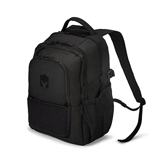 CATURIX FORZA Eco Backpack 15.6 Zoll – Laptop-Rucksack mit abschließbarem und gepolstertem Hauptfach, Regenhülle und 27 Liter Fassungsvermögen, schwarz von Caturix
