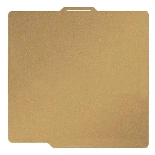 3D-Drucker flexibles Golden PEI-Folien-Kit doppelseitig 257.5 x 257.5 mm magnetische Bettbaufläche für Bambu Lab X1/P1P Plattformplatte Cavabien von Cavabien