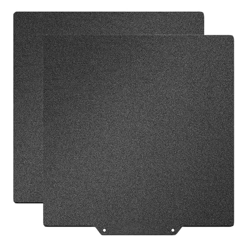 Cavabien 3D Printer Double Sided Black PEI Panel Kit Magnetic Bed Construction Surface for Anycubic Kobra 2/Kobra 2 Neo/Kobra Go/Kobra 2 pro Platform Plate von Cavabien