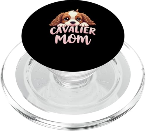Cavalier Mama, Hund, King Charles Spaniel, Mama, süßer Welpe PopSockets PopGrip für MagSafe Cavalier Mama, Hund, King Charles Spaniel, Mama, süßer Welpe PopSockets PopGrip für MagSafe von Cavalier King Charles Spaniel Fun Designs