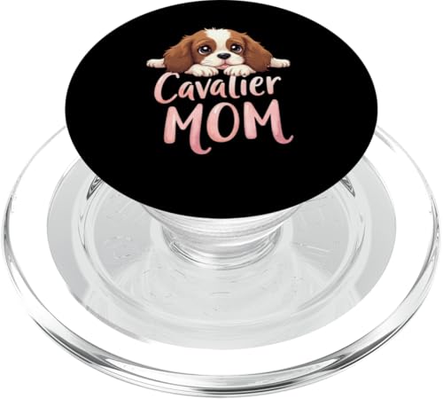 Cavalier Mama, Hund, King Charles Spaniel, Mama, süßer Welpe PopSockets PopGrip für MagSafe Cavalier Mama, Hund, King Charles Spaniel, Mama, süßer Welpe PopSockets PopGrip für MagSafe von Cavalier King Charles Spaniel Fun Designs