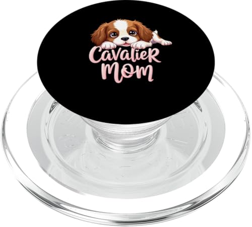 Cavalier Mama, Hund, King Charles Spaniel, Mama, süßer Welpe PopSockets PopGrip für MagSafe Cavalier Mama, Hund, King Charles Spaniel, Mama, süßer Welpe PopSockets PopGrip für MagSafe von Cavalier King Charles Spaniel Fun Designs