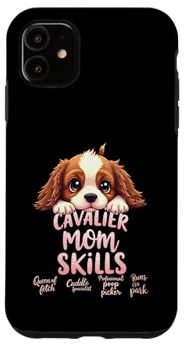 Lustiges Cavalier Mom Dog Spaniel Mama Humor Zitat Hülle für iPhone 11 Lustiges Cavalier Mom Dog Spaniel Mama Humor Zitat Hülle für iPhone 11 von Cavalier King Charles Spaniel Fun Designs