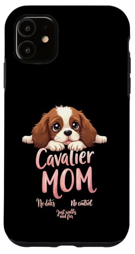 Lustiges Cavalier Mom Dog Spaniel Mama Humor Zitat Hülle für iPhone 11 Lustiges Cavalier Mom Dog Spaniel Mama Humor Zitat Hülle für iPhone 11 von Cavalier King Charles Spaniel Fun Designs