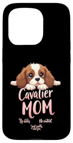 Lustiges Cavalier Mom Dog Spaniel Mama Humor Zitat Hülle für iPhone 15 Pro Lustiges Cavalier Mom Dog Spaniel Mama Humor Zitat Hülle für iPhone 15 Pro von Cavalier King Charles Spaniel Fun Designs