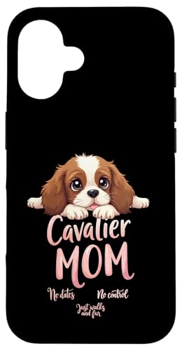 Lustiges Cavalier Mom Dog Spaniel Mama Humor Zitat Hülle für iPhone 16 Lustiges Cavalier Mom Dog Spaniel Mama Humor Zitat Hülle für iPhone 16 von Cavalier King Charles Spaniel Fun Designs
