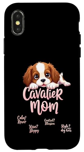 Lustiges Cavalier Mom Dog Spaniel Mama Humor Zitat Hülle für iPhone X/XS Lustiges Cavalier Mom Dog Spaniel Mama Humor Zitat Hülle für iPhone X/XS von Cavalier King Charles Spaniel Fun Designs