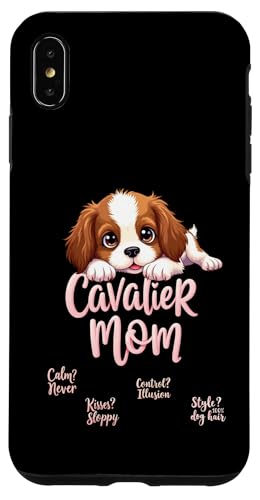 Lustiges Cavalier Mom Dog Spaniel Mama Humor Zitat Hülle für iPhone XS Max Lustiges Cavalier Mom Dog Spaniel Mama Humor Zitat Hülle für iPhone XS Max von Cavalier King Charles Spaniel Fun Designs