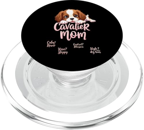 Lustiges Cavalier Mom Dog Spaniel Mama Humor Zitat PopSockets PopGrip für MagSafe Lustiges Cavalier Mom Dog Spaniel Mama Humor Zitat PopSockets PopGrip für MagSafe von Cavalier King Charles Spaniel Fun Designs
