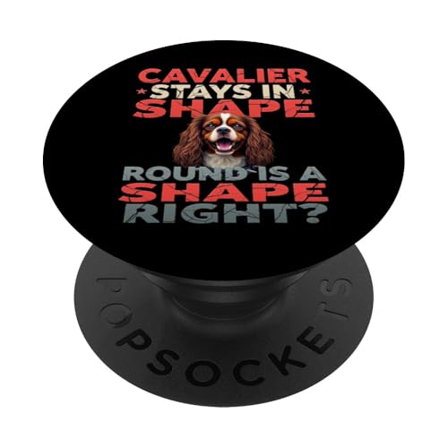Lustiges Geschenk für Hundebesitzer von Cavalier King Charles Spaniel PopSockets Klebender PopGrip Lustiges Geschenk für Hundebesitzer von Cavalier King Charles Spaniel PopSockets Klebender PopGrip von Cavalier King Charles Spaniel Fun Designs