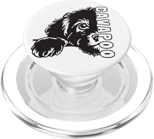 Cavapoo Hund Herrchen Frauchen Hunde PopSockets PopGrip für MagSafe von Cavapoo Dog Mama Mom Gift Hunde Geschenk