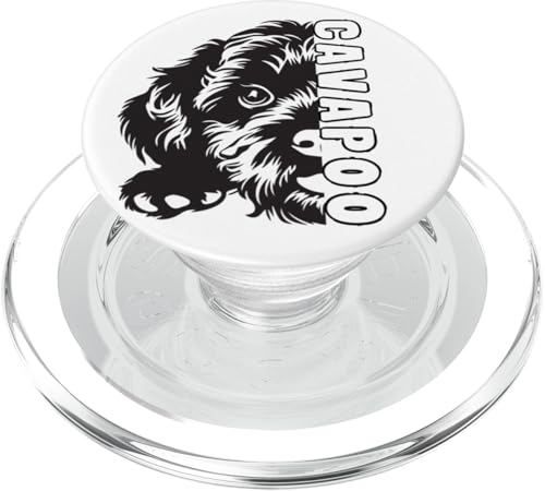 Cavapoo Hund Herrchen Frauchen Hunde PopSockets PopGrip für MagSafe von Cavapoo Dog Mama Mom Gift Hunde Geschenk