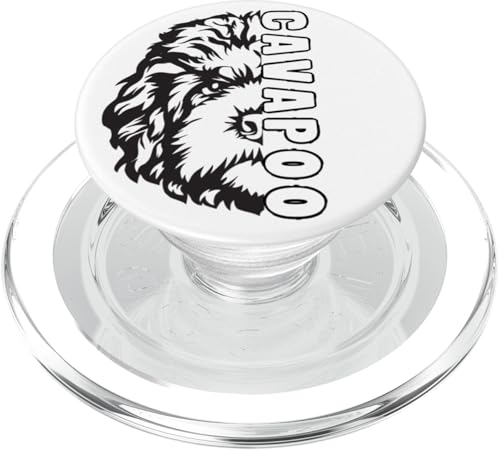 Cavapoo Hund Herrchen Frauchen Hunde PopSockets PopGrip für MagSafe von Cavapoo Dog Mama Mom Gift Hunde Geschenk