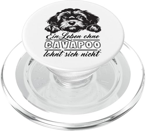 Cavapoo Hund Herrchen Frauchen Hunde PopSockets PopGrip für MagSafe von Cavapoo Dog Mama Mom Gift Hunde Geschenk