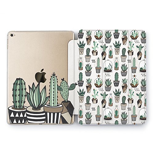 Cavka Hülle Kompatibel mit iPad Air 4th Air 5th Gen 2022 2020 Kakteen Cute Cover Houseplants Cactus Trifold Flip Design von Cavka