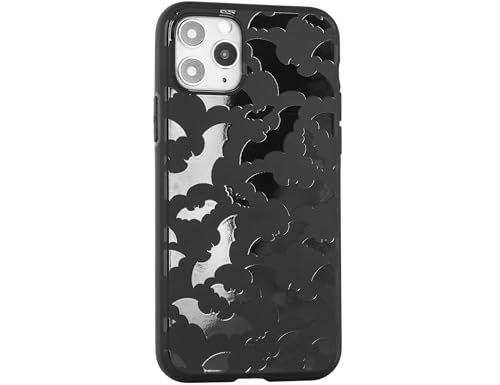 Cavka Schutzhülle für iPhone 27,9–15,5 cm (11 bis 6,1 Zoll) 2019, TPU-Gummi-Schutzhülle, Motiv: niedliche Fledermäuse, gruselig, klassisch, rutschfest, leicht, stoßfest, Gothic, Halloween, Tier, Cavka Schutzhülle für iPhone 27,9–15,5 cm (11 bis 6,1 Zoll) 2019, TPU-Gummi-Schutzhülle, Motiv: niedliche Fledermäuse, gruselig, klassisch, rutschfest, leicht, stoßfest, Gothic, Halloween, Tier, von Cavka
