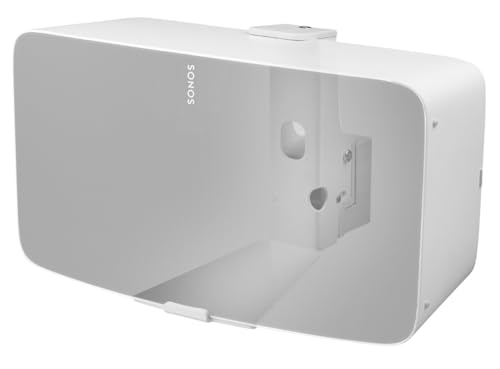 Cavus CMP5HW dreh und neigbarbare Wandhalterung für Sonos Play 5 - Horizontal- Weiß - Stück von Cavus