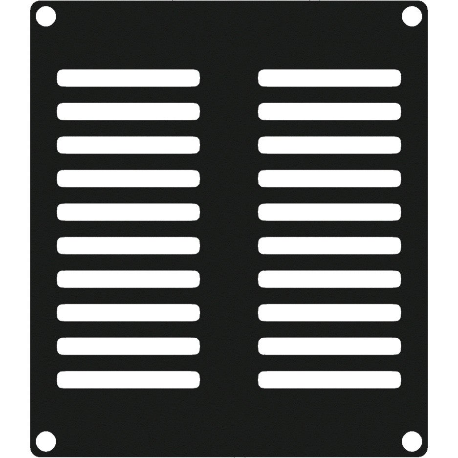 Caymon CASY202/B Steel Ventilation Plate for CASY chassis (2 Modules Wide) von Caymon