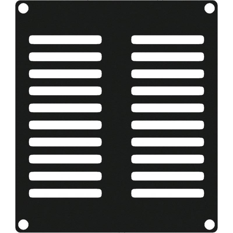 Caymon CASY202/B Steel Ventilation Plate for CASY chassis (2 Modules Wide) von Caymon