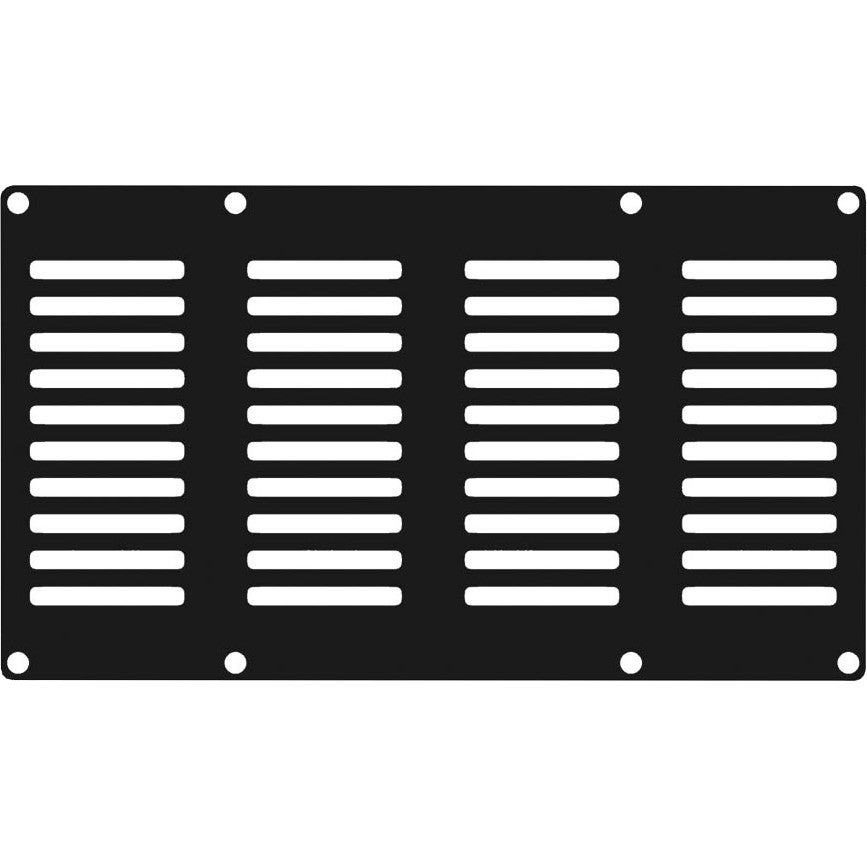 Caymon CASY402/B Steel Ventilation Plate for CASY chassis (4 Modules Wide) von Caymon