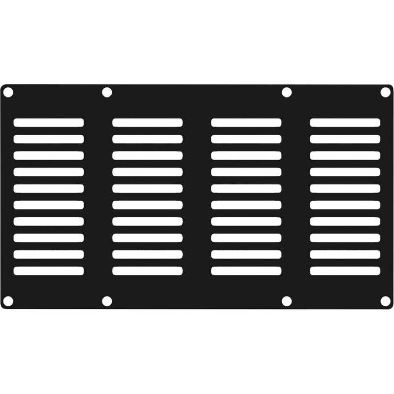 Caymon CASY402/B Steel Ventilation Plate for CASY chassis (4 Modules Wide) von Caymon