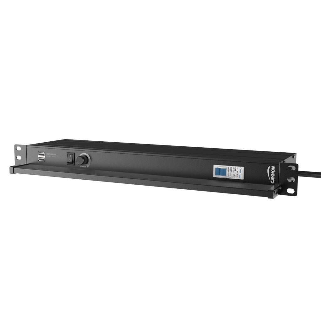 Caymon PSR429F/B Rack Power Distributor (French Sockets) von Caymon