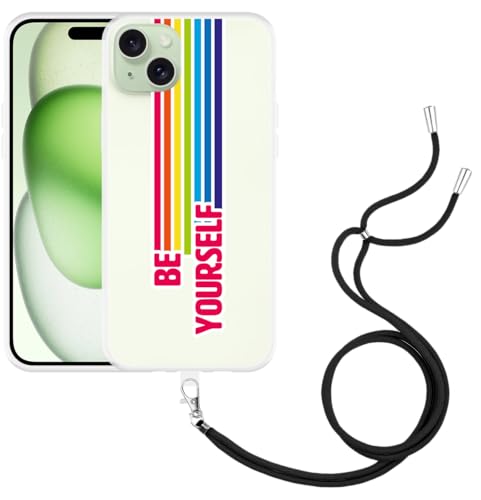 Cazy Handykette Hülle Kompatibel mit iPhone 15 Plus Be Yourself Cazy Handykette Hülle Kompatibel mit iPhone 15 Plus Be Yourself von Cazy