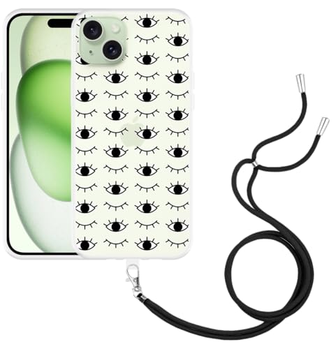 Cazy Handykette Hülle Kompatibel mit iPhone 15 Plus Ich Sehe Sie Cazy Handykette Hülle Kompatibel mit iPhone 15 Plus Ich Sehe Sie von Cazy