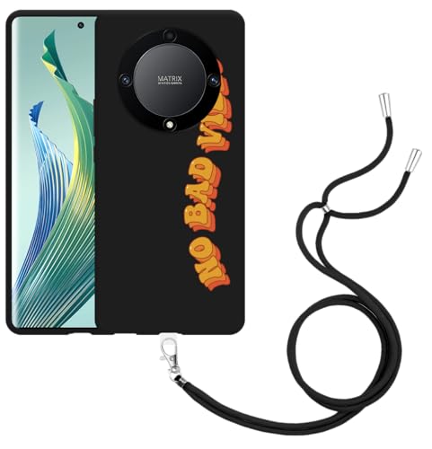 Cazy Handykette Hülle Schwarz Kompatibel mit Honor Magic5 Lite No Bad Vibes Cazy Handykette Hülle Schwarz Kompatibel mit Honor Magic5 Lite No Bad Vibes von Cazy