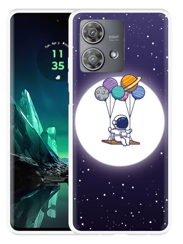 Cazy Hülle Kompatibel mit Motorola Edge 40 Neo Weltraumschaukel Cazy Hülle Kompatibel mit Motorola Edge 40 Neo Weltraumschaukel von Cazy