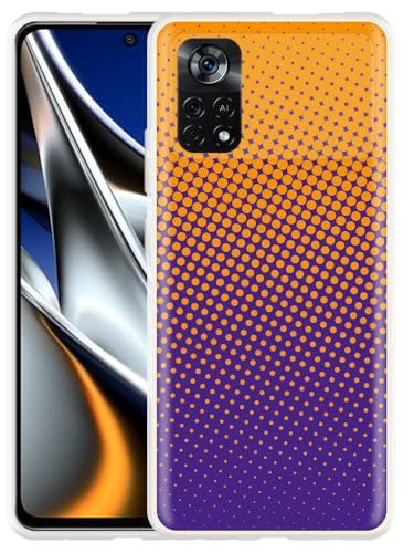 Cazy Hülle Kompatibel mit Poco X4 Pro - orange lila Kreise Cazy Hülle Kompatibel mit Poco X4 Pro - orange lila Kreise von Cazy