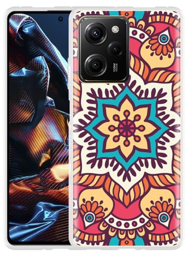 Cazy Hülle Kompatibel mit Poco X5 Pro Mandala-Hippie Cazy Hülle Kompatibel mit Poco X5 Pro Mandala-Hippie von Cazy