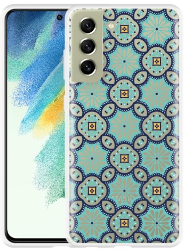 Cazy Hülle Kompatibel mit Samsung Galaxy S21 FE - Mandala-Muster Cazy Hülle Kompatibel mit Samsung Galaxy S21 FE - Mandala-Muster von Cazy
