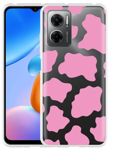 Cazy Hülle Kompatibel mit Xiaomi Redmi 10 5G Rosa Kuhflecken Cazy Hülle Kompatibel mit Xiaomi Redmi 10 5G Rosa Kuhflecken von Cazy