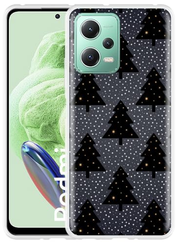 Cazy Hülle Kompatibel mit Xiaomi Redmi Note 12 5G Verschneite Weihnachtsbäume Cazy Hülle Kompatibel mit Xiaomi Redmi Note 12 5G Verschneite Weihnachtsbäume von Cazy