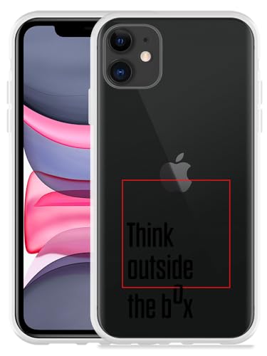 Cazy Hülle Kompatibel mit iPhone 11 - Think Out The Box Cazy Hülle Kompatibel mit iPhone 11 - Think Out The Box von Cazy