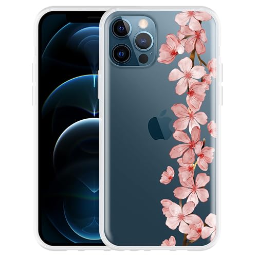 Cazy Hülle Kompatibel mit iPhone 12 Pro - Blumenzweig Cazy Hülle Kompatibel mit iPhone 12 Pro - Blumenzweig von Cazy