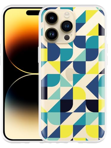 Cazy Hülle Kompatibel mit iPhone 14 Pro Max - Zeitgenössisches Blau Cazy Hülle Kompatibel mit iPhone 14 Pro Max - Zeitgenössisches Blau von Cazy