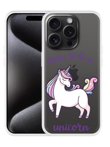 Cazy Hülle Kompatibel mit iPhone 15 Pro Born to be a Unicorn Cazy Hülle Kompatibel mit iPhone 15 Pro Born to be a Unicorn von Cazy